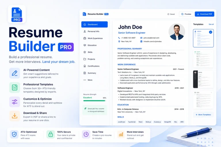 Resume Builder Pro