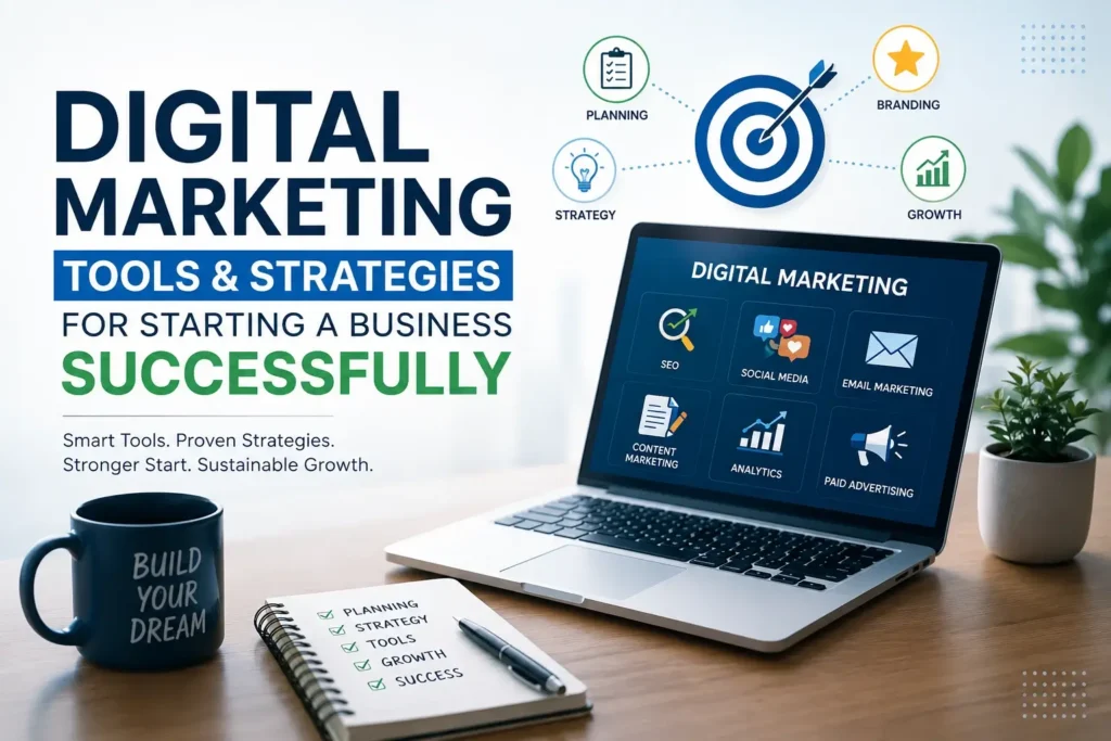 Starting a Business: The Complete Step-by-Step Guide to Success 5 Digital marketing tools and strategies for starting a business successfully