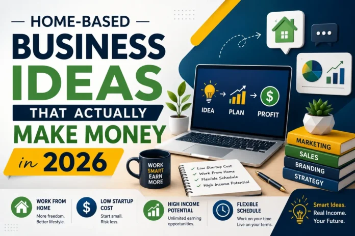 Home-Based Business Ideas That Actually Make Money in 2026