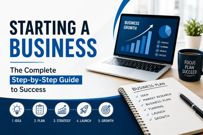 Starting a Business - The Complete Step-by-Step Guide to Success