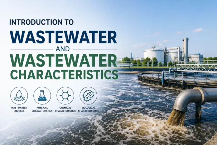 Introduction to Wastewater and Wastewater Characteristics Introduction to Wastewater and Wastewater Characteristics