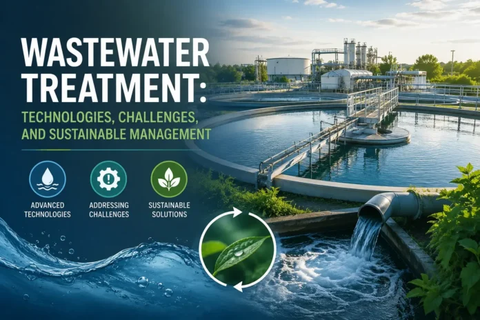 Wastewater Treatment - Technologies, Challenges, and Sustainable Management