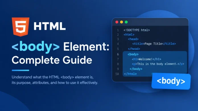 HTML body Element - Complete Guide HTML Element: Complete Guide
