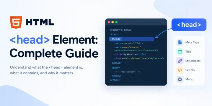 HTML head Element Complete Guide HTML Element: Complete Guide