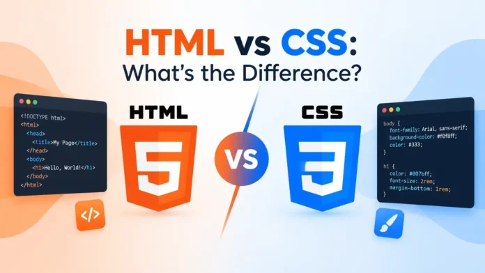 HTML vs CSS: What’s the Difference?