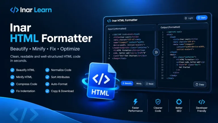 Inar HTML Formatter