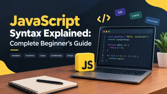 JavaScript Syntax Explained: Complete Beginner’s Guide